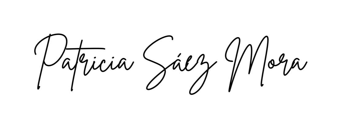 Firma de Patricia Sáez Mora